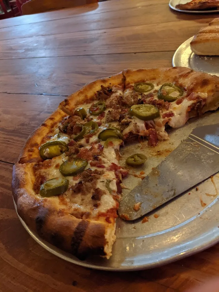 Sausage Bacon Jalapeno Pizza